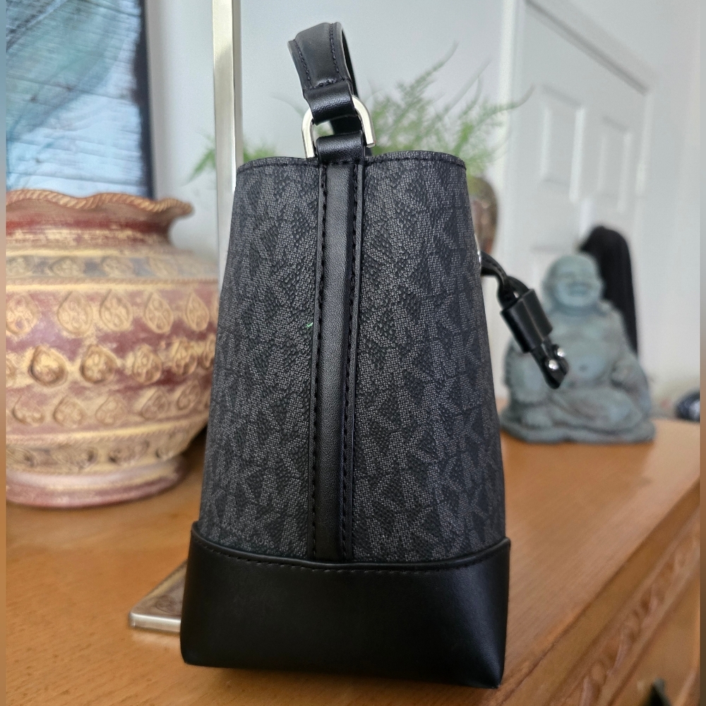 Michael Kors Charcoal and Black Mini Bag - Picture 4 of 11